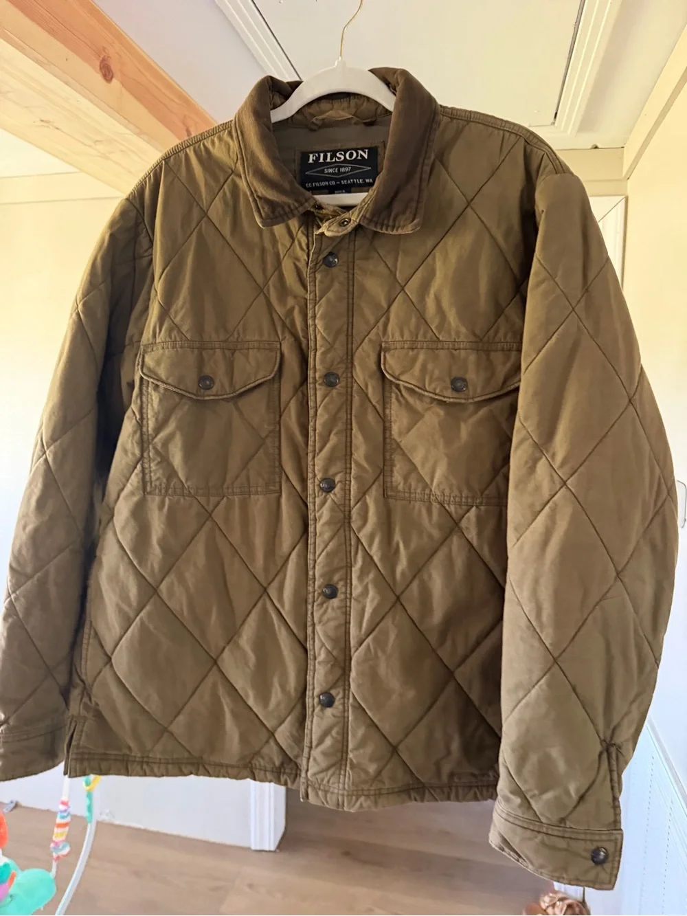 Filson Hyderabad Quilted Jac Short